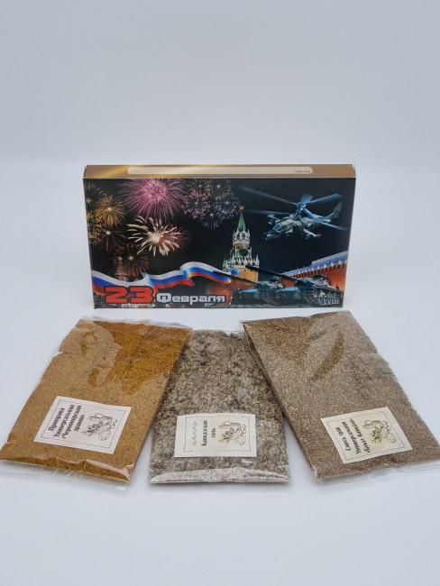 Ассорти специй "Универсальные №1" 150гр с 23 февраля Ассорти специй "Универсальные №1" 150гр с 23 февраля