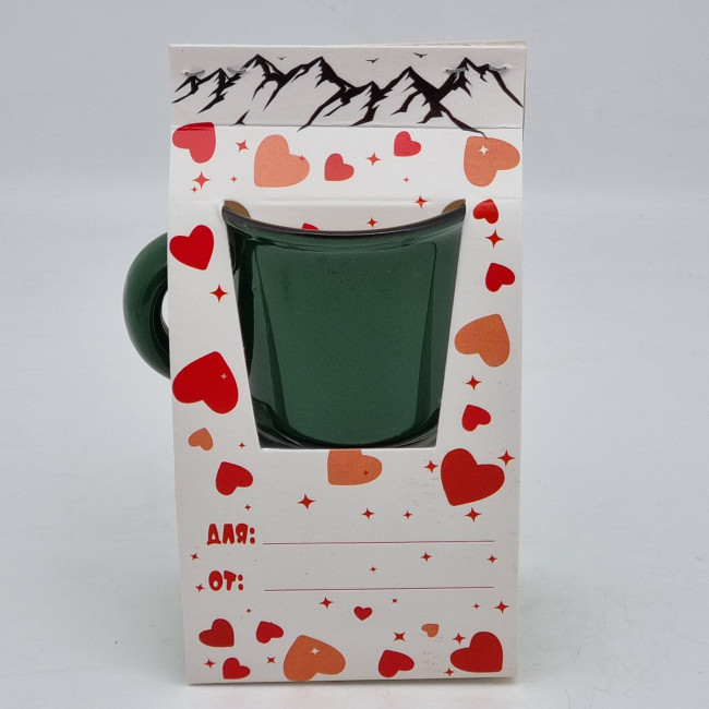 Чай зеленый ручной сбор 40гр + кружка мини