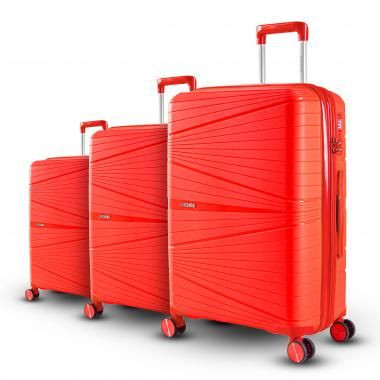 Чемодан S красный