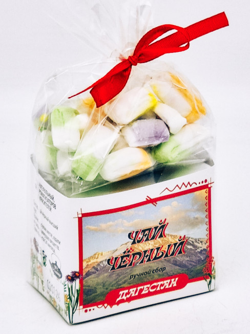 Чай черный ручной сбор 35гр + парварда 50гр Дагестан