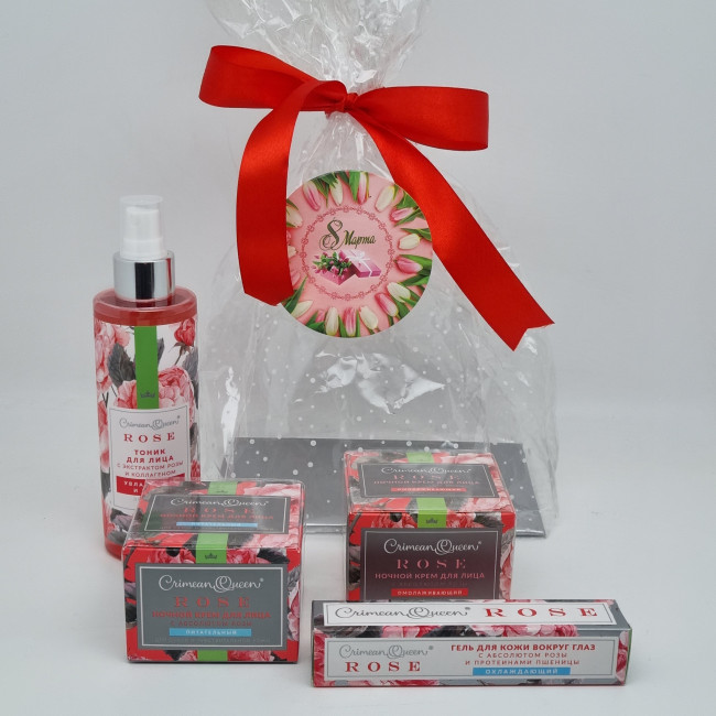 Набор 352 косметика с Абсолютом розы 315гр с 8 марта Набор 352 косметика с Абсолютом розы 315гр с 8 марта