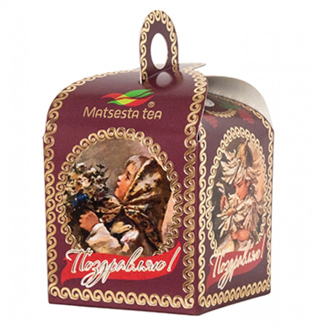 "Мацеста чай" черный "Поздравляю" высший сорт 50 гр