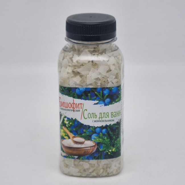 Соль древнего моря Бишофит + соль для ванны можжевельник 280гр