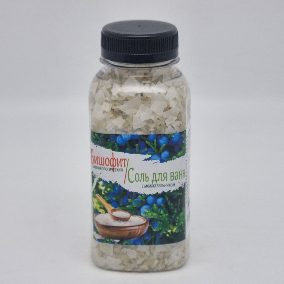Соль древнего моря Бишофит + соль для ванны можжевельник 280гр
