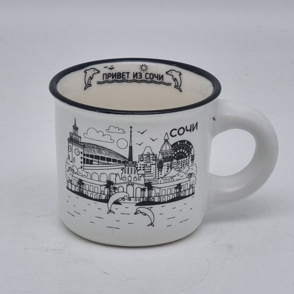 Кружка деколь мини №1