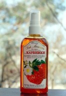 Массажное масло для лица и тела "Вальс клубники" 100мл