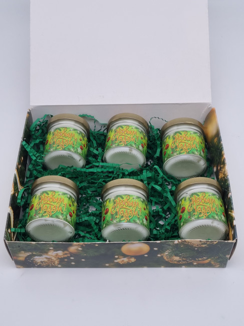 Набор 261 косметики Золотая мацеста 6 кремов с новым годом Набор 261 косметики Золотая мацеста 6 кремов с новым годом