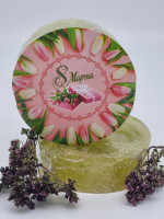 Мыло 8 марта с люфой Золотая Мацеста "Бамбук" 100гр