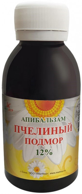 Апибальзам Пчелиный подмор 12% 120мл