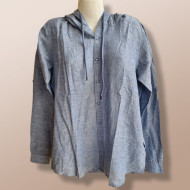 Рубашка №1 пляжная синяя XXXL