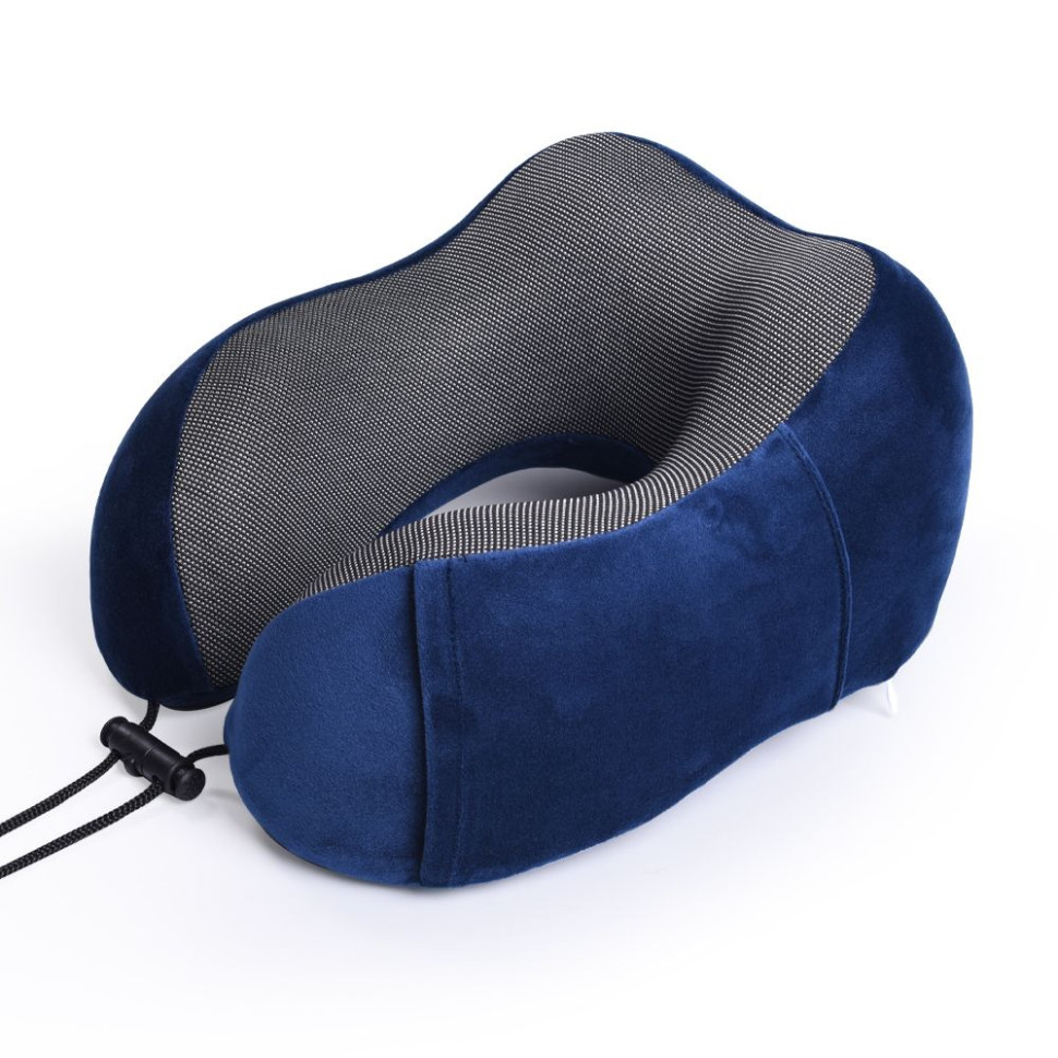 Подушка дорожная Синяя