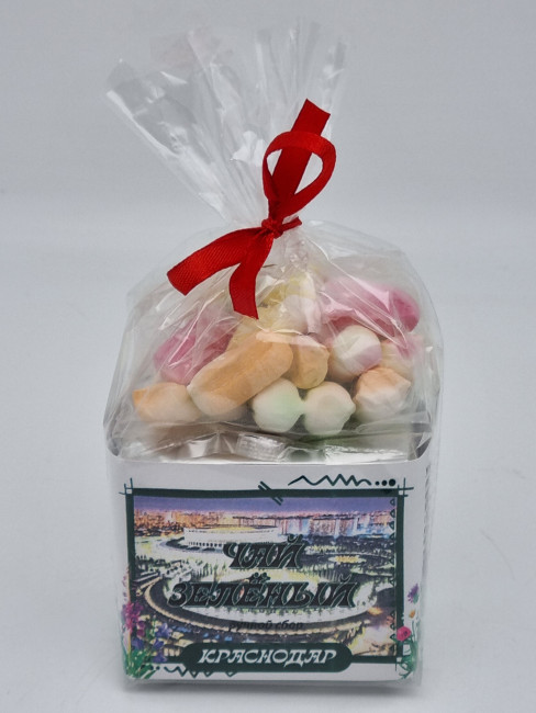 Чай зеленый ручной сбор 40гр + парварда 50гр Краснодар