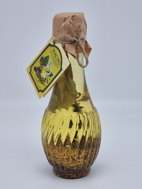 Масло подсолнечное для салатов с желтой аджикой 250мл Масло подсолнечное для салатов с желтой аджикой 250мл