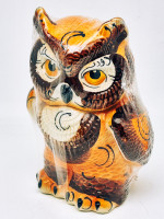 Чай в керамике "Сова" цвет оранжевый