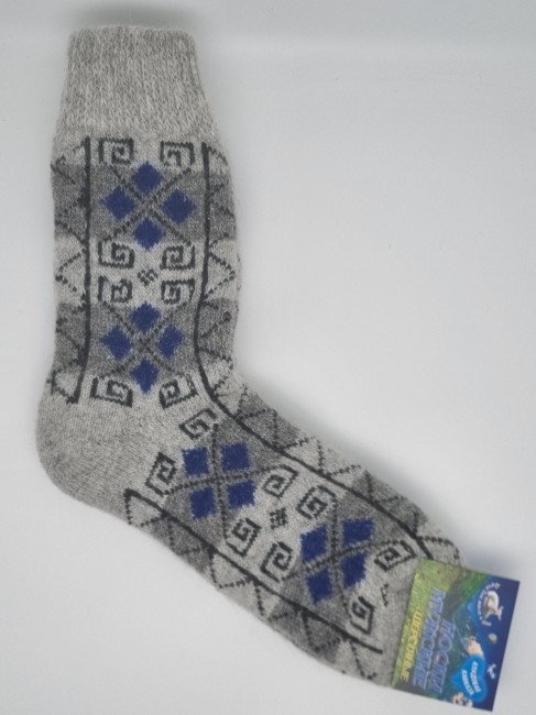 Носки мужские вязаные №4 "Орнамент" Носки мужские вязаные №4 "Орнамент"