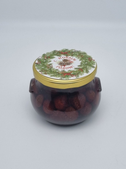 Варенье из клубники 450гр с новым годом