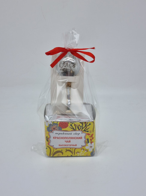 Краснополянский чай "Высокогорный" 40гр +ложка чайная