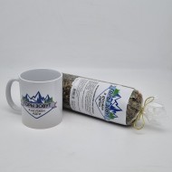 Набор кружка 250мл с Краснополянским чаем "Букет здоровья" Набор кружка 250мл с Краснополянским чаем "Букет здоровья"