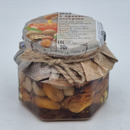 Мед с орехами ассорти 90гр