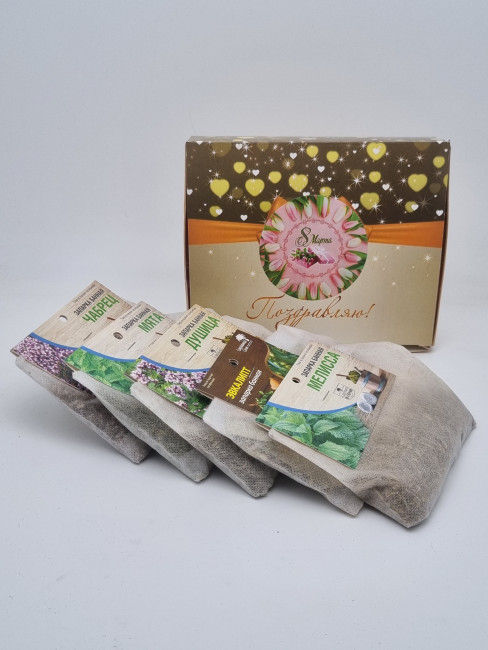 Набор запарок 5шт с 8 марта