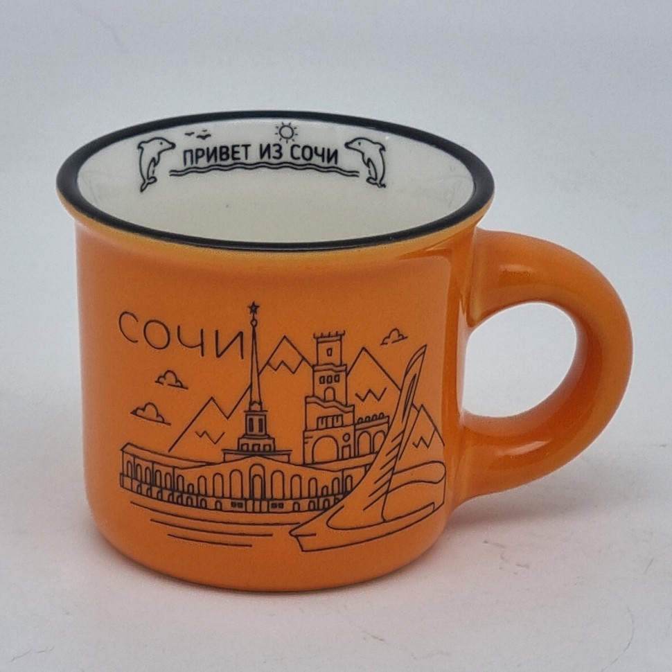 Кружка деколь мини №5