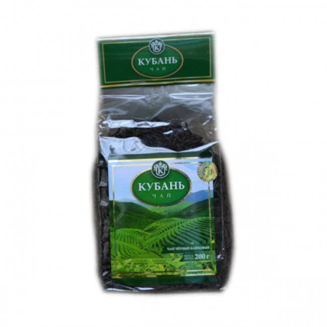 Кубаньчай черный крупнолистовой 200гр
