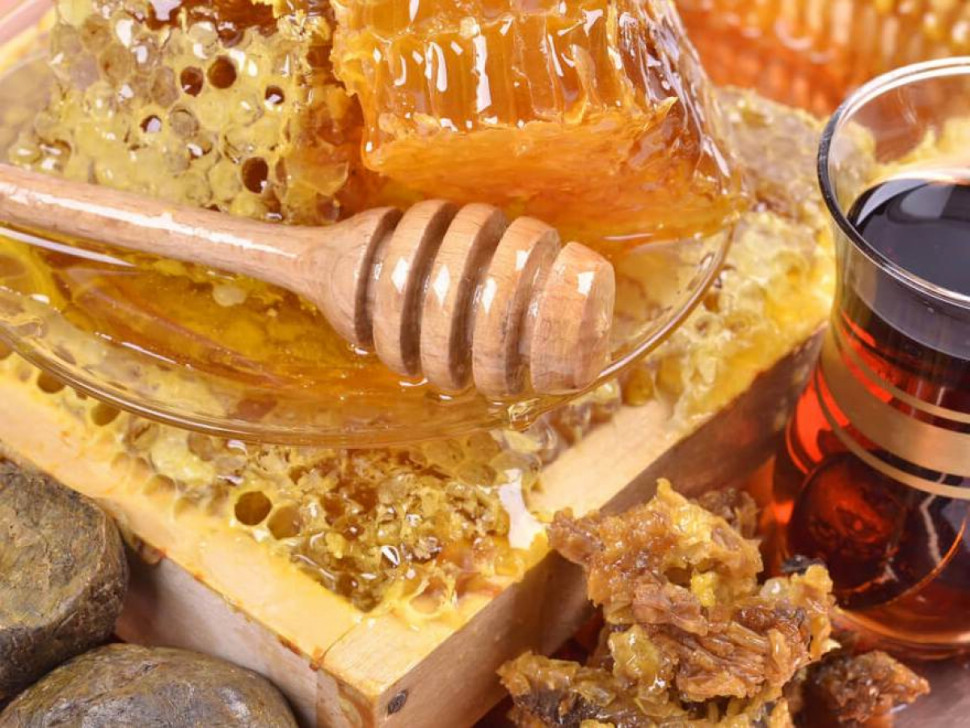 Мед микс с прополисом 300гр