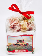 Чай черный ручной сбор 35гр +лукум 50гр Дагестан