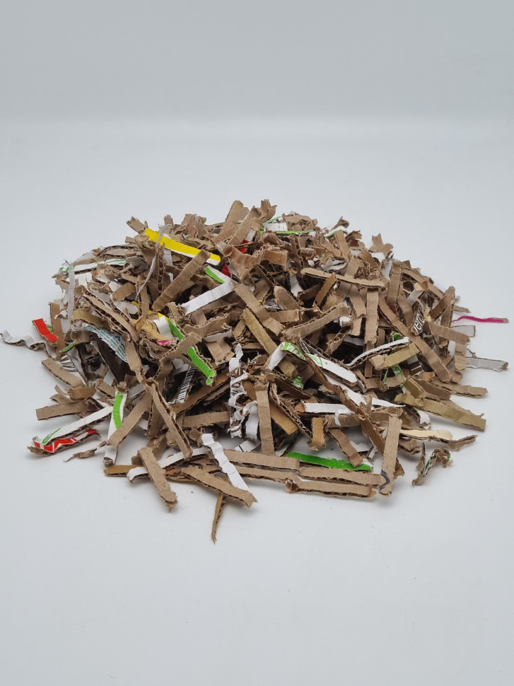 Картон резаный для упаковки хрупкого 1кг