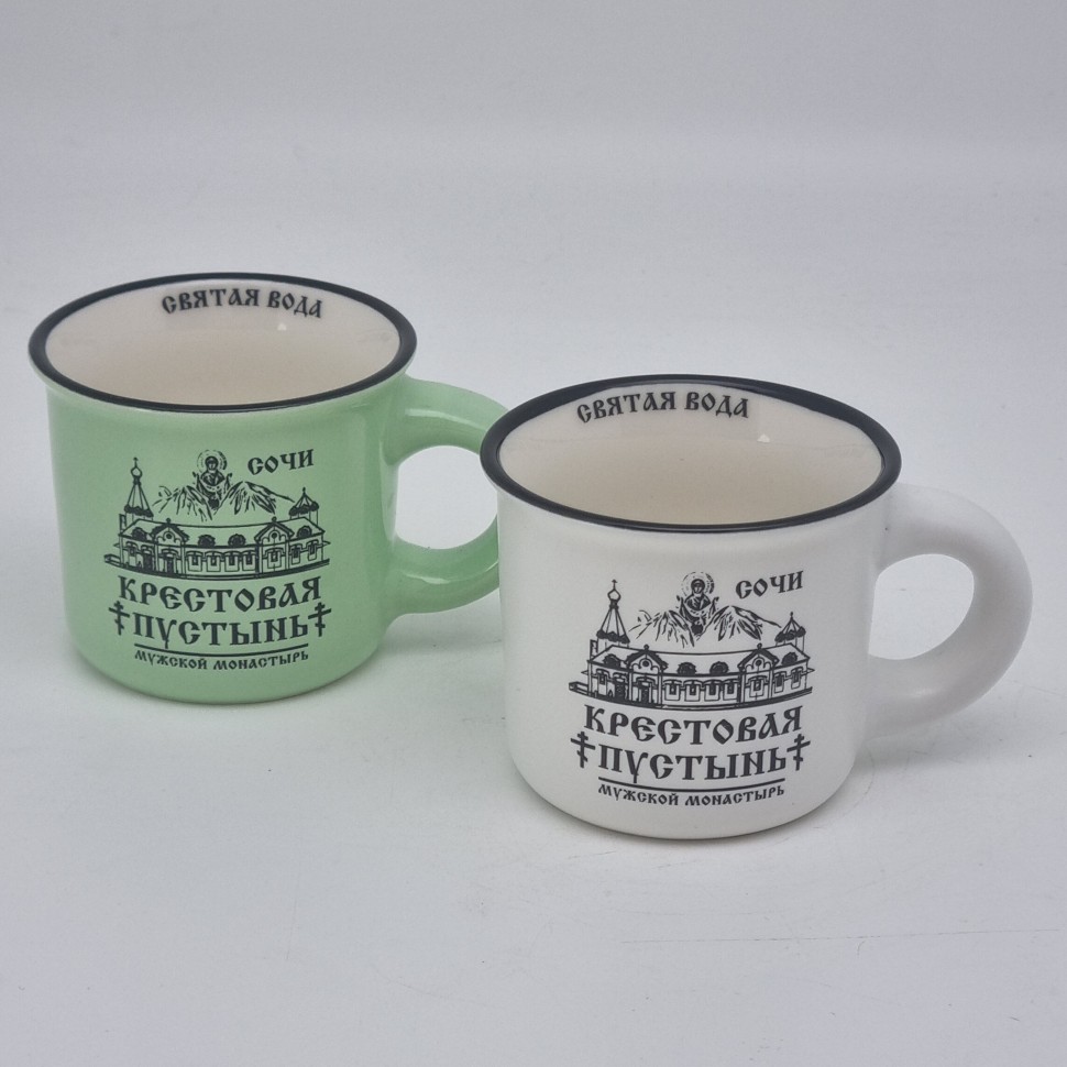 Кружка для святой воды КП деколь мини