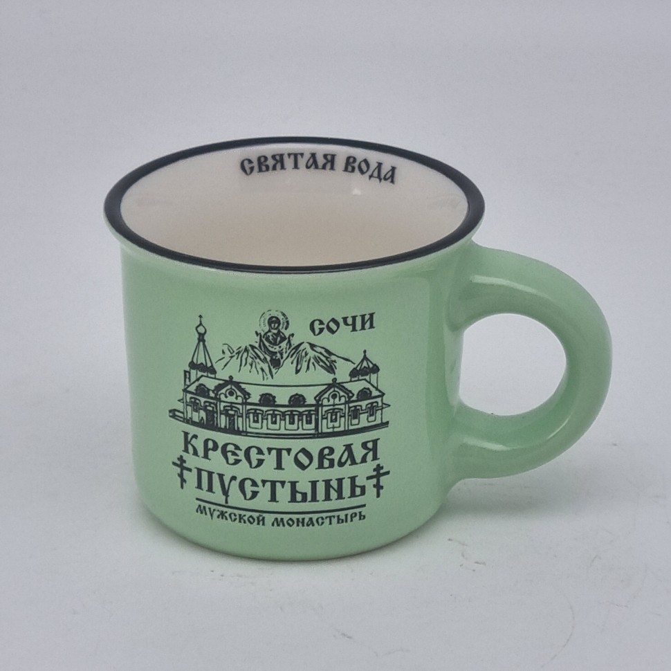 Кружка для святой воды КП деколь мини