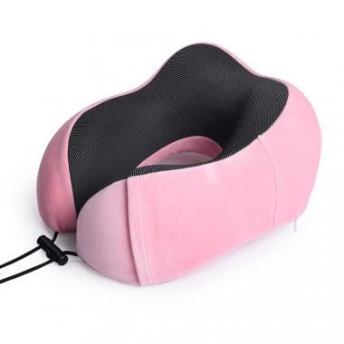 Подушка дорожная Розовая