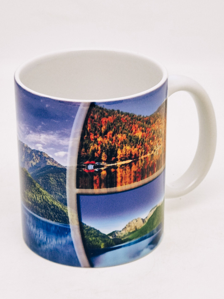 Кружка Абхазия "Озеро Рица"