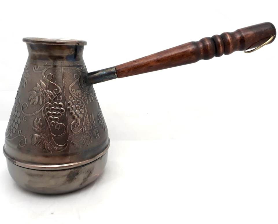 Турка медная "Виноград" 700мл