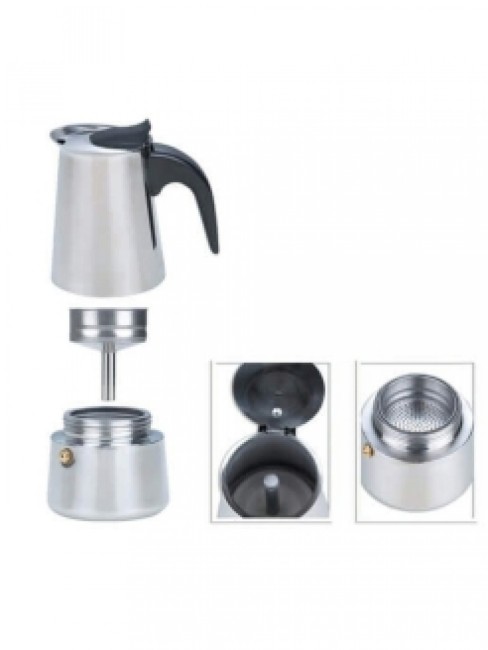 Кофеварка турка "Дания" гейзерная на 4 чашки