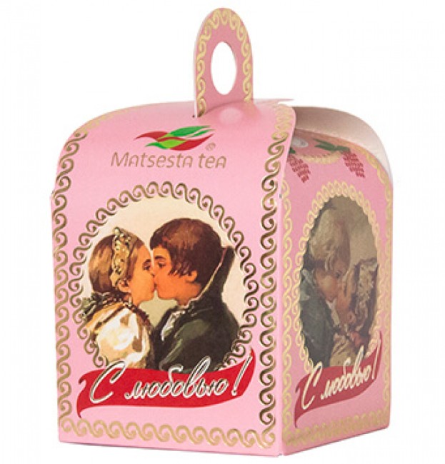 "Мацеста чай" черный с бутонами и лепестками роз 50гр