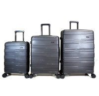 Чемодан M темно-серый