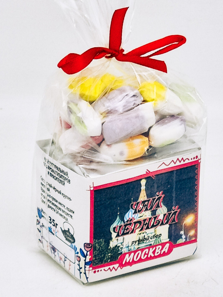 Чай черный ручной сбор 35гр + парварда 50гр Москва