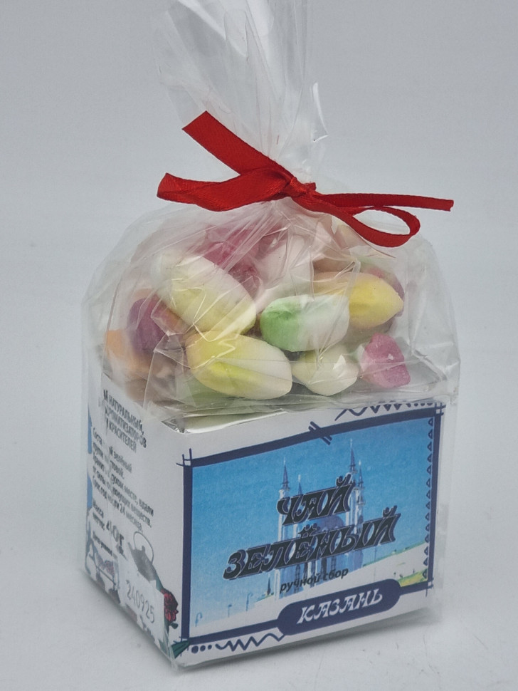 Чай зеленый ручной сбор 40гр + парварда 50гр Казань