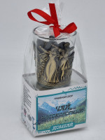 Краснополянский чай "Высокогорный" 40гр Домбай с сувениром стопка