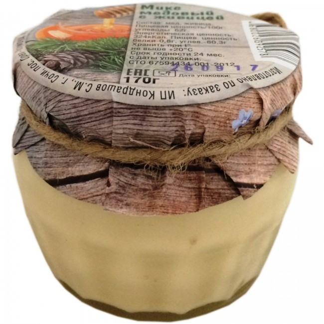 Мед с живицей 170гр Мед с живицей 170гр