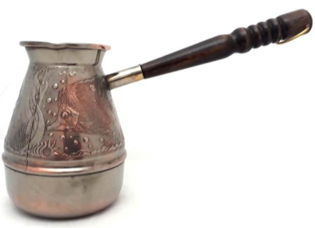 Турка медная  "Рыба" 500мл