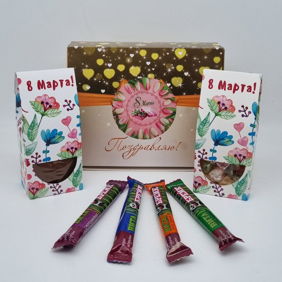 Набор 39 Праздничный кофе и сладости с 8 марта