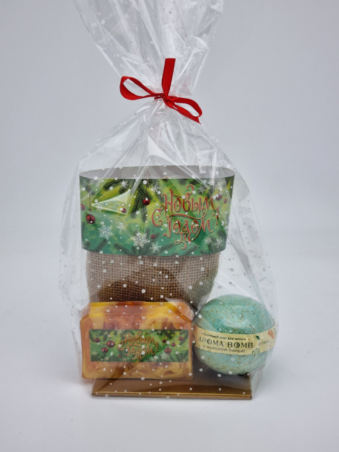 Набор 393 косметика для нежного ухода с новым годом Набор 393 косметика для нежного ухода с новым годом