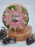 Мыло 8 марта с люфой Золотая Мацеста "Тропический апельсин" 100гр