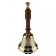 Колокольчик с деревянной ручкой 25*10,5см
