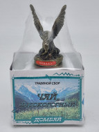 Краснополянский чай "Высокогорный" 40гр Домбай с сувениром орел средний