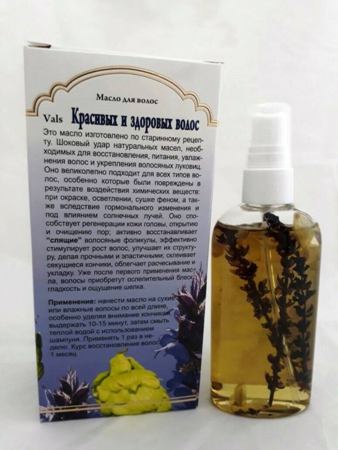 Масло для волос "Вальс красивых и здоровых волос" 100мл