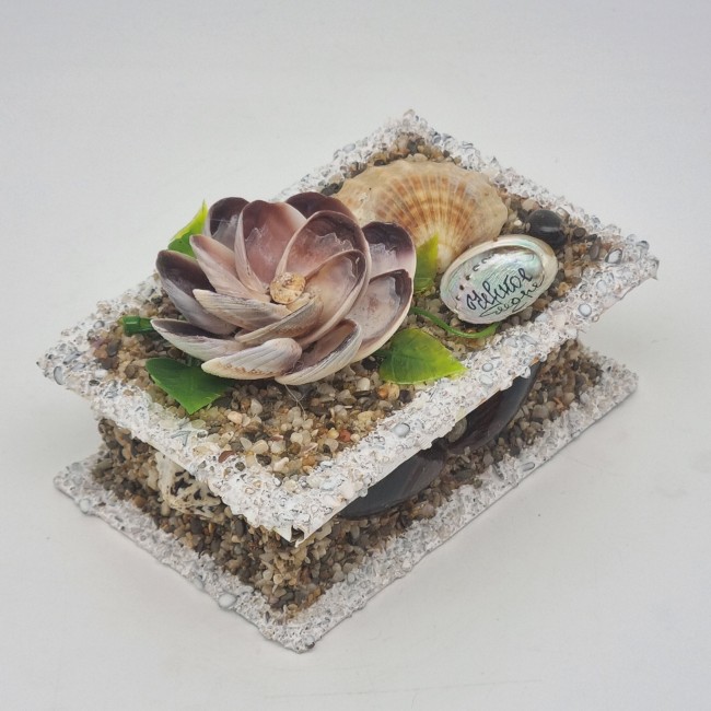 Шкатулка из песка "Прямоугольная" малая