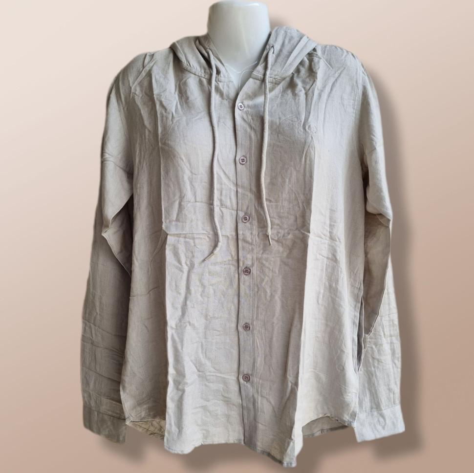 Рубашка №1 пляжная серая XXL